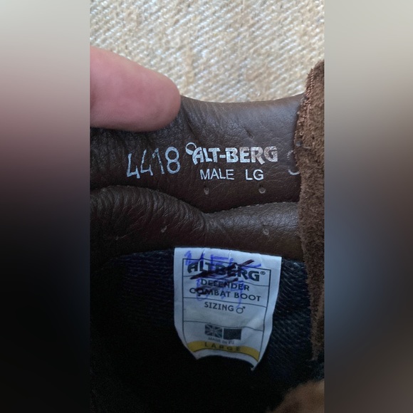 Alt-Berg Defender Combat Boot Men’s Size 8 - Picture 5 of 5